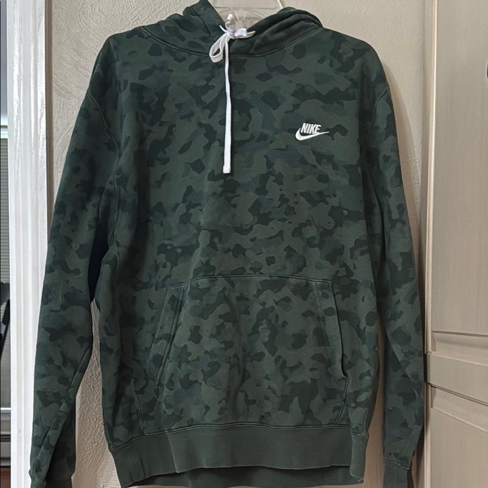 Nike Green Camo Men's Hoodie